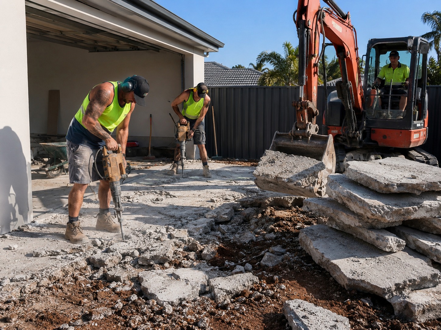 garage slab removal in perth