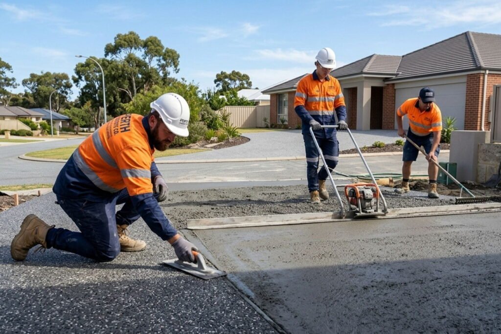 perth aggregate driveways
